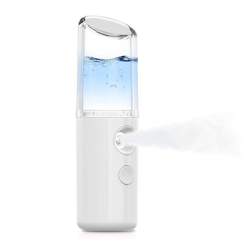 ハンディーミスト スチーマー 美肌 補水 毛穴ケア 加湿器 ミニ携帯便利 USB充電 ナノ粒子 保湿 潤い 乾燥対策 スキンケア 白美顔器