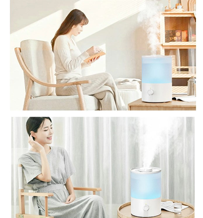 2024最新型 加湿器 卓上 超音波 上部給水 アロマ 3重除菌 大容量 3.5L 3段階調整 LEDライト 次亜塩素酸水 吹出口360°回転 18畳対応 静音軽量 空焚き防止 おしゃれ 冬 省エネ 節電 床置き/オフィス/部屋 美肌/乾燥/ウィルス/風邪対策