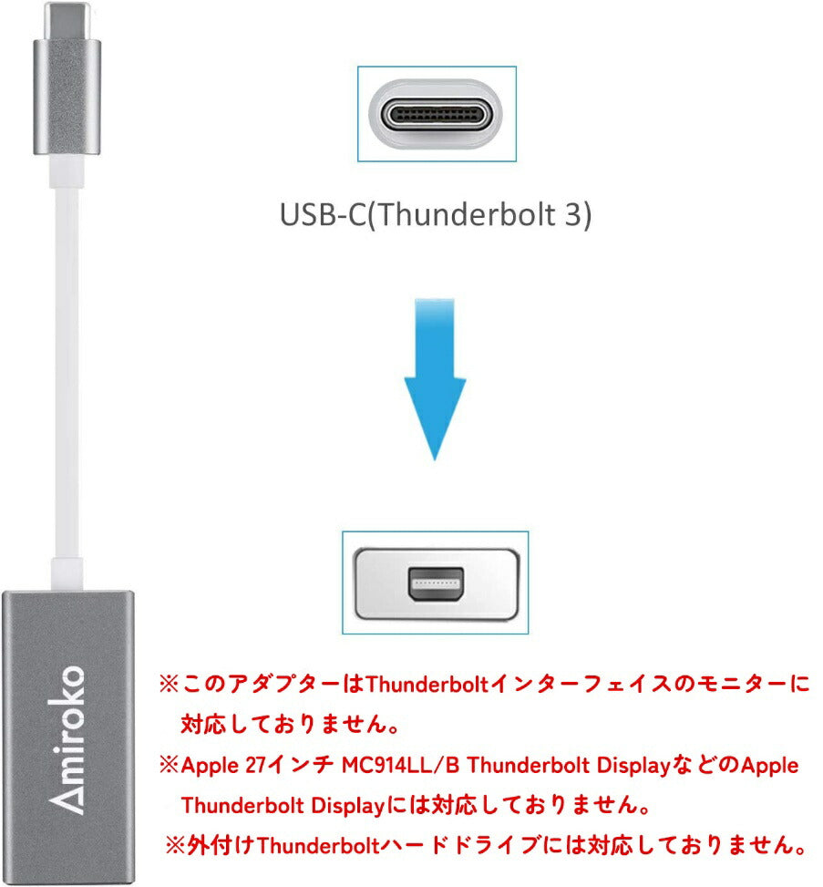 USB-C‐Mini 変換アダプター