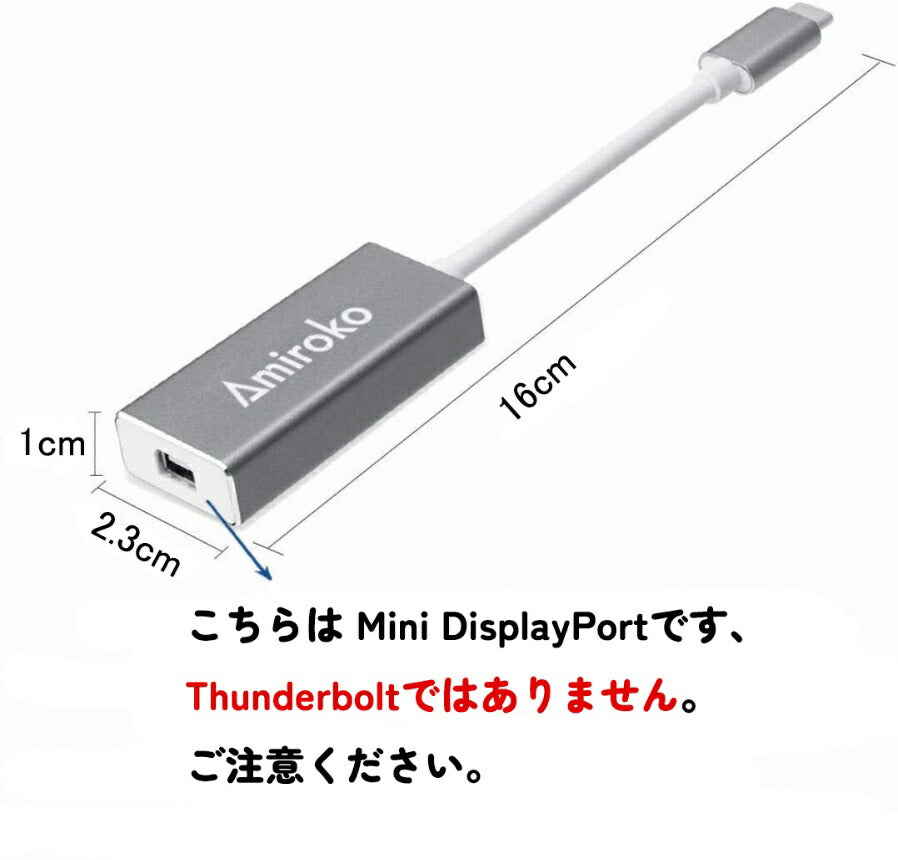 USB-C‐Mini 変換アダプター