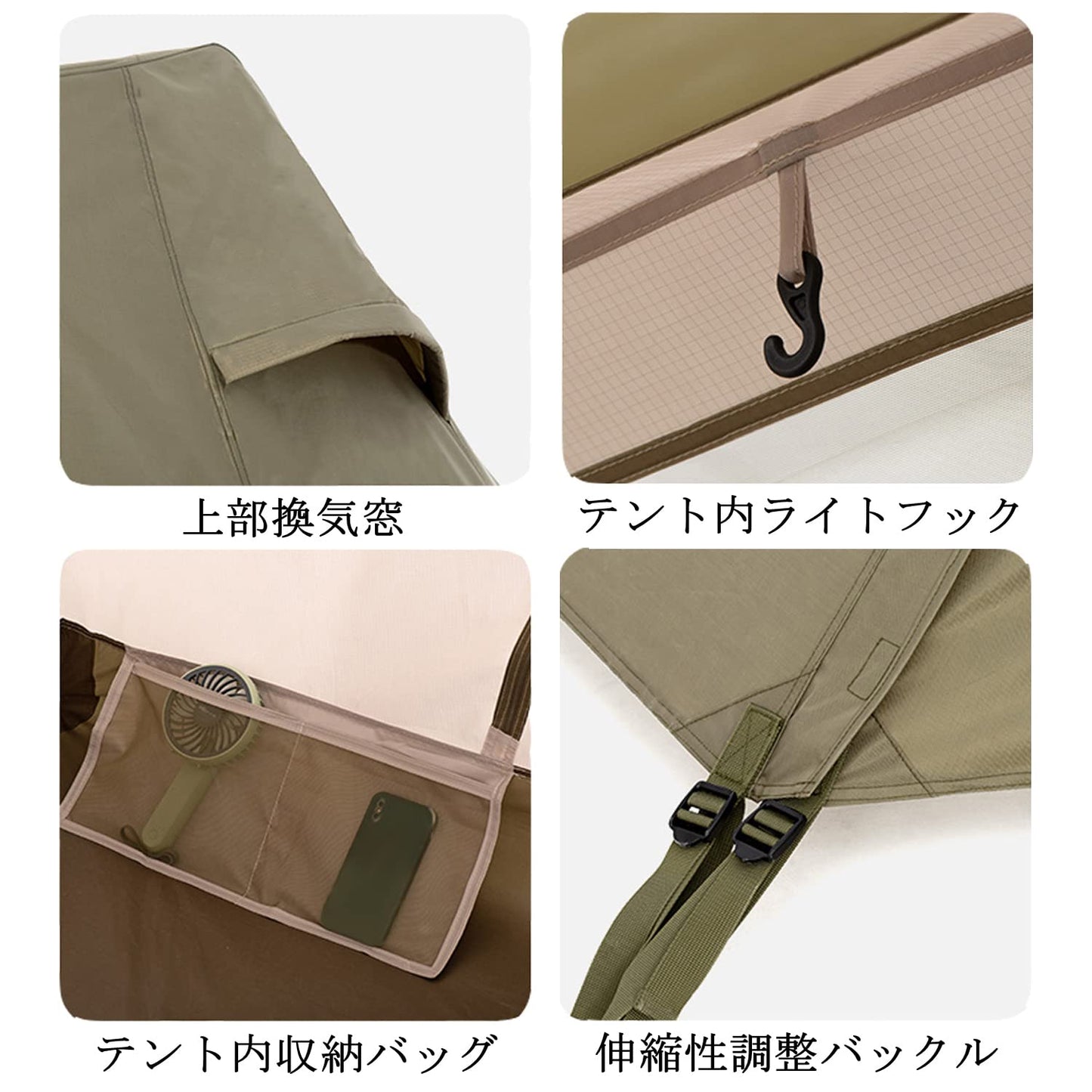 Naturehike 公式 ワンタッチ テント 大型 2～6人用 ‎ロッジ型 UPF50+ パークテント キャンプ 設営簡単 uvカット 自立式 2重層 耐水圧PU2000/3000 2つの前室 初心者向け 前室ポール付き キャンピング アウトドア ファミリー お花見 おしゃれ 収納袋付き