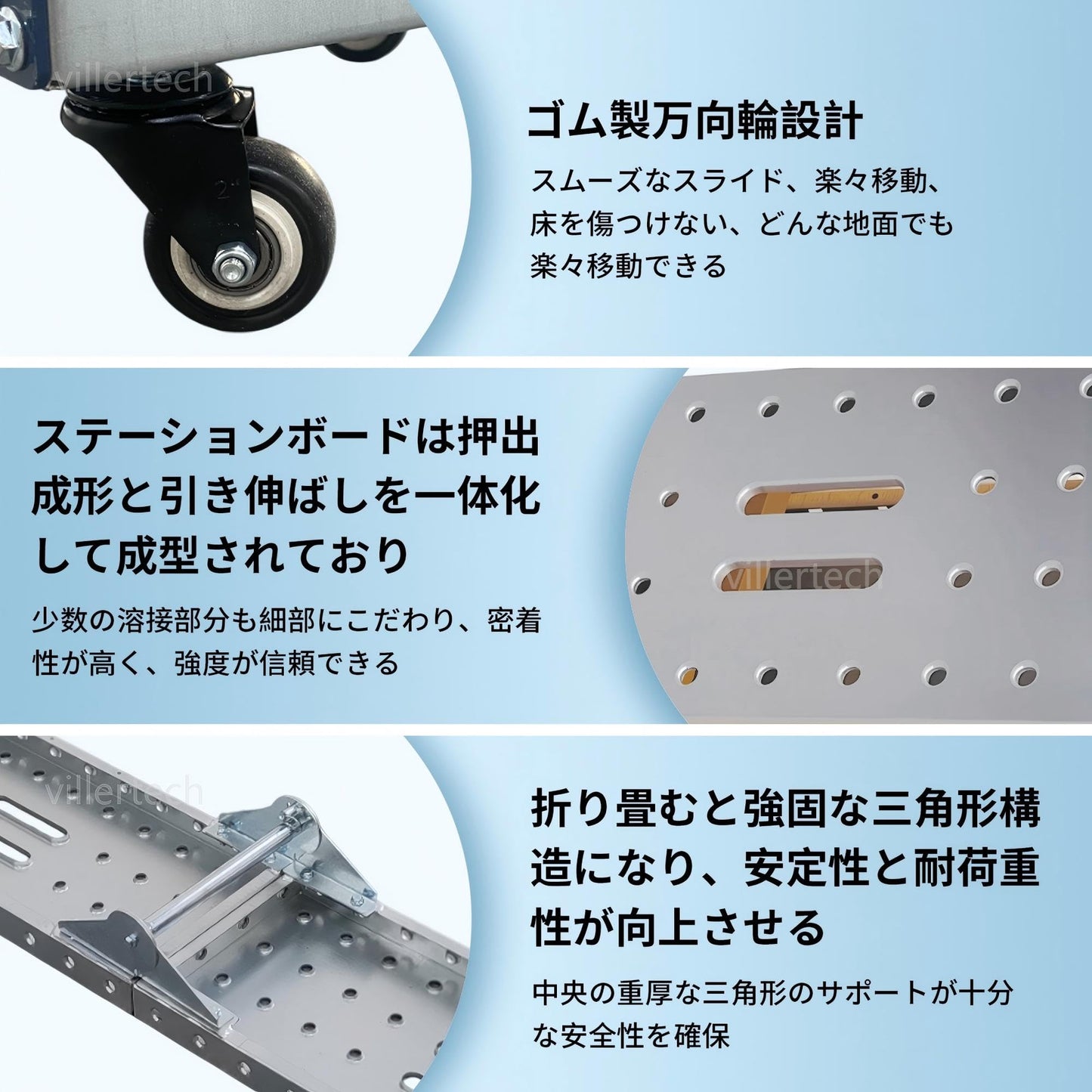 足場台 伸縮脚立 洗車台 作業台 足場板 屋根の除雪 折りたたみ踏み台 脚部伸縮 キャスター付き 高さ調節可能 持ち運び便利 車のトランクに収納可能 重荷重用工具亜鉛メッキ鋼製 (長さ150×幅30×高さ76-122cm)