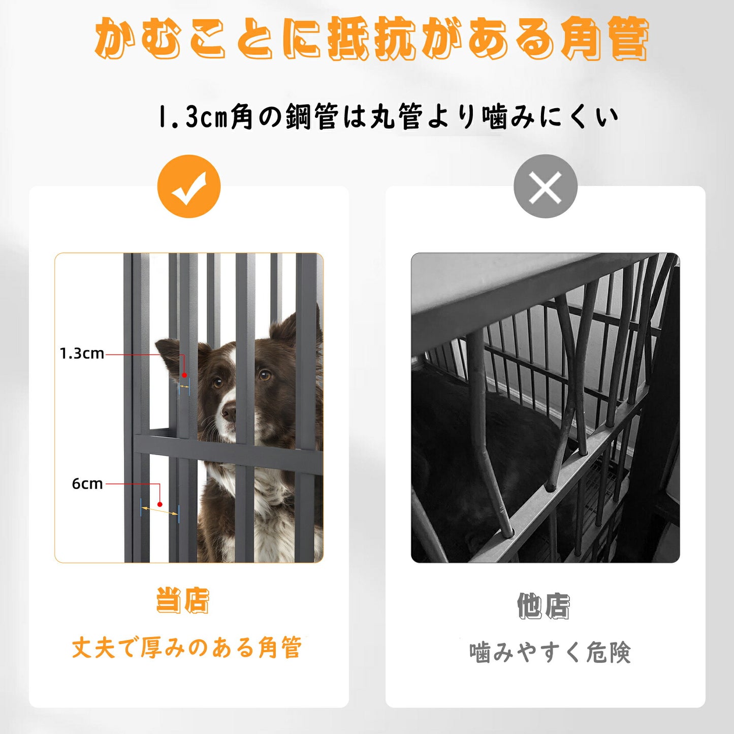 犬用ケージ ペットサークル 犬小屋 幅100*高80 30kg以下 小型犬 中型犬 スチール製 頑丈 キャスター付き 大きめ 特大 長方形 おしゃれ アウトドア トレー/すのこ/ドア付き 室内/屋外 夏