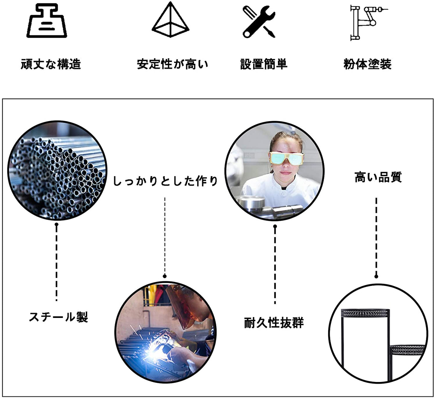 フラワースタンド 花台 アイアン 3段 アンティーク 折りたたみ式 おしゃれ 室内/屋外 玄関/ベランダ 大型 スリム 黒 鉢置き台 園芸ラック ガーデニングラック プランター台